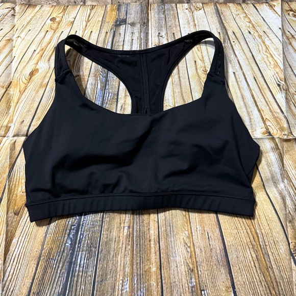 Athleta Other - Athleta Black Mesh Back Padded Sports Bra